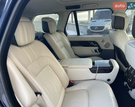 Синій Ленд Ровер Рендж Ровер, об'ємом двигуна 3 л та пробігом 59 тис. км за 79000 $, фото 39 на Automoto.ua