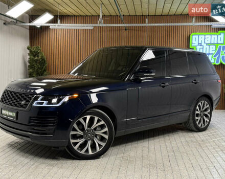 Синий Ленд Ровер Рендж Ровер, объемом двигателя 3 л и пробегом 41 тыс. км за 72500 $, фото 3 на Automoto.ua