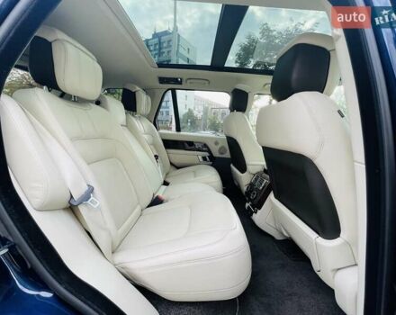Ленд Ровер Рендж Ровер 2020 в Киеве на Automoto.ua Синий Ленд Ровер Рендж Ровер, объемом двигателя 2.99 л и пробегом 57 тыс. км за 95000 $, фото 19 на Automoto.ua