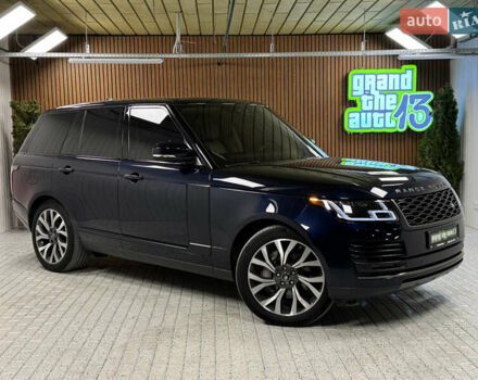 Синий Ленд Ровер Рендж Ровер, объемом двигателя 3 л и пробегом 41 тыс. км за 72500 $, фото 2 на Automoto.ua