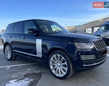 Синій Ленд Ровер Рендж Ровер, об'ємом двигуна 3 л та пробігом 59 тис. км за 79000 $, фото 13 на Automoto.ua