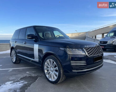 Синій Ленд Ровер Рендж Ровер, об'ємом двигуна 3 л та пробігом 59 тис. км за 79000 $, фото 12 на Automoto.ua