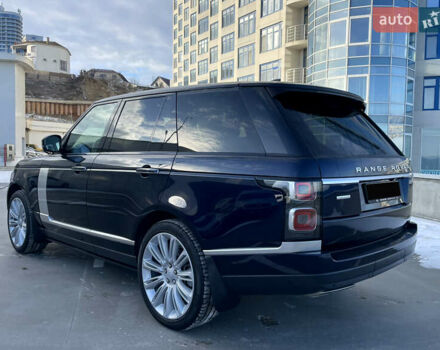 Синій Ленд Ровер Рендж Ровер, об'ємом двигуна 3 л та пробігом 59 тис. км за 79000 $, фото 7 на Automoto.ua