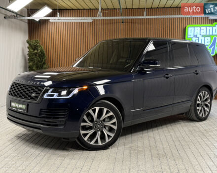 Синий Ленд Ровер Рендж Ровер, объемом двигателя 3 л и пробегом 41 тыс. км за 69990 $, фото 1 на Automoto.ua