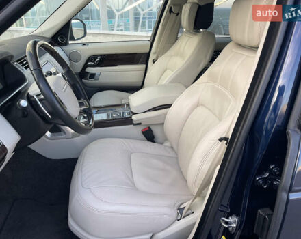 Синій Ленд Ровер Рендж Ровер, об'ємом двигуна 3 л та пробігом 59 тис. км за 79000 $, фото 24 на Automoto.ua