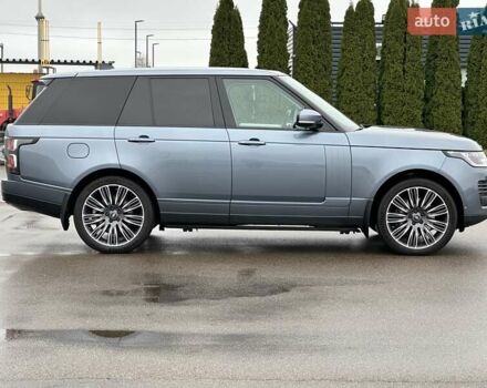 Синий Ленд Ровер Рендж Ровер, объемом двигателя 2.99 л и пробегом 98 тыс. км за 69900 $, фото 7 на Automoto.ua