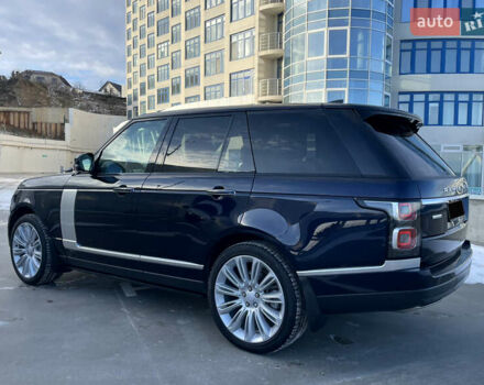 Синій Ленд Ровер Рендж Ровер, об'ємом двигуна 3 л та пробігом 59 тис. км за 79000 $, фото 8 на Automoto.ua