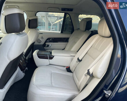 Синій Ленд Ровер Рендж Ровер, об'ємом двигуна 3 л та пробігом 59 тис. км за 79000 $, фото 32 на Automoto.ua