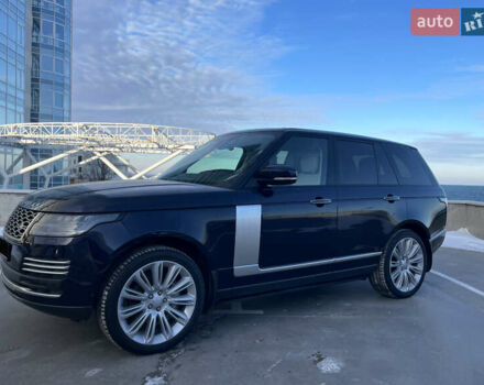Синій Ленд Ровер Рендж Ровер, об'ємом двигуна 3 л та пробігом 59 тис. км за 79000 $, фото 5 на Automoto.ua