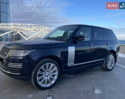Синій Ленд Ровер Рендж Ровер, об'ємом двигуна 3 л та пробігом 59 тис. км за 79000 $, фото 16 на Automoto.ua