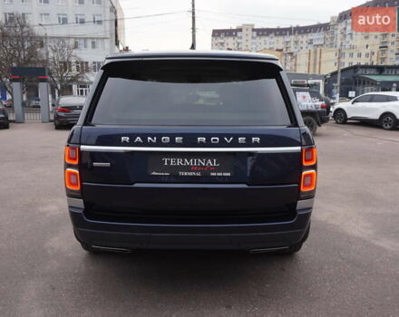 Синий Ленд Ровер Рендж Ровер, объемом двигателя 2.99 л и пробегом 59 тыс. км за 69900 $, фото 6 на Automoto.ua