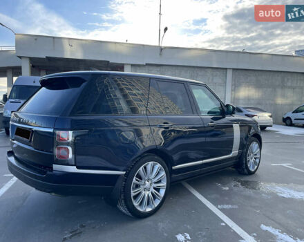Синій Ленд Ровер Рендж Ровер, об'ємом двигуна 3 л та пробігом 59 тис. км за 79000 $, фото 11 на Automoto.ua