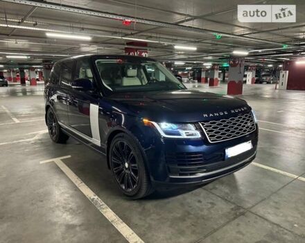 Синий Ленд Ровер Рендж Ровер, объемом двигателя 3 л и пробегом 55 тыс. км за 80000 $, фото 1 на Automoto.ua