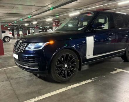 Синий Ленд Ровер Рендж Ровер, объемом двигателя 3 л и пробегом 55 тыс. км за 80000 $, фото 6 на Automoto.ua