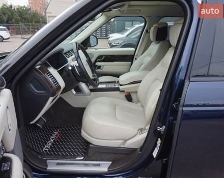 Синий Ленд Ровер Рендж Ровер, объемом двигателя 2.99 л и пробегом 59 тыс. км за 69900 $, фото 22 на Automoto.ua