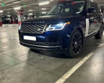 Синий Ленд Ровер Рендж Ровер, объемом двигателя 3 л и пробегом 55 тыс. км за 80000 $, фото 5 на Automoto.ua