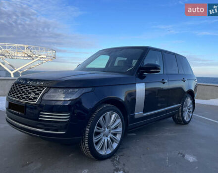 Синій Ленд Ровер Рендж Ровер, об'ємом двигуна 3 л та пробігом 59 тис. км за 79000 $, фото 3 на Automoto.ua