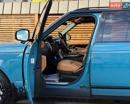 Синий Ленд Ровер Рендж Ровер, объемом двигателя 3 л и пробегом 80 тыс. км за 107000 $, фото 29 на Automoto.ua