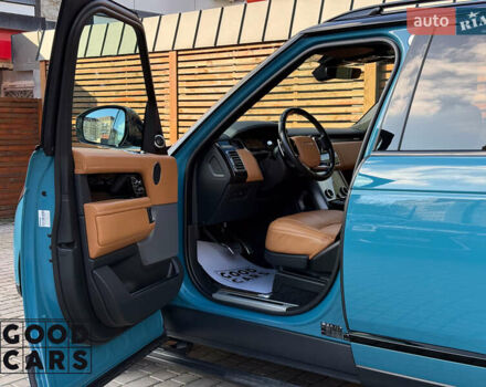 Синий Ленд Ровер Рендж Ровер, объемом двигателя 3 л и пробегом 80 тыс. км за 107000 $, фото 28 на Automoto.ua