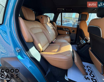 Синий Ленд Ровер Рендж Ровер, объемом двигателя 3 л и пробегом 80 тыс. км за 107000 $, фото 38 на Automoto.ua