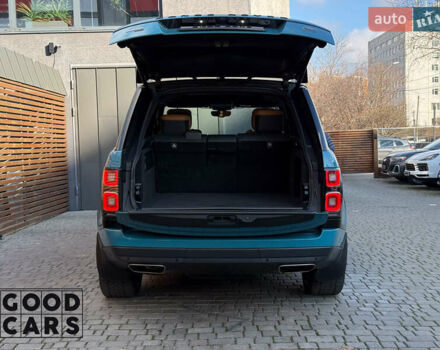 Синий Ленд Ровер Рендж Ровер, объемом двигателя 3 л и пробегом 80 тыс. км за 107000 $, фото 7 на Automoto.ua