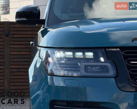 Синий Ленд Ровер Рендж Ровер, объемом двигателя 3 л и пробегом 80 тыс. км за 107000 $, фото 11 на Automoto.ua