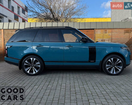Синий Ленд Ровер Рендж Ровер, объемом двигателя 3 л и пробегом 80 тыс. км за 107000 $, фото 9 на Automoto.ua
