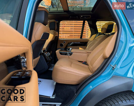 Синий Ленд Ровер Рендж Ровер, объемом двигателя 3 л и пробегом 80 тыс. км за 107000 $, фото 34 на Automoto.ua