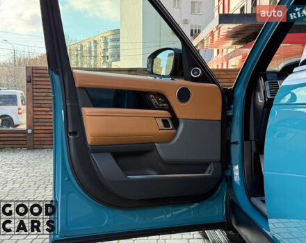 Синий Ленд Ровер Рендж Ровер, объемом двигателя 3 л и пробегом 80 тыс. км за 107000 $, фото 26 на Automoto.ua