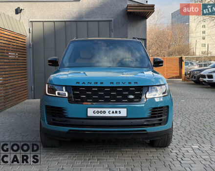 Синий Ленд Ровер Рендж Ровер, объемом двигателя 3 л и пробегом 80 тыс. км за 107000 $, фото 1 на Automoto.ua