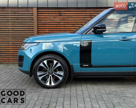 Синий Ленд Ровер Рендж Ровер, объемом двигателя 3 л и пробегом 80 тыс. км за 107000 $, фото 15 на Automoto.ua