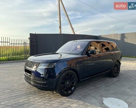 Ленд Ровер Рендж Ровер 2022 у Києві на Automoto.ua Синій Ленд Ровер Рендж Ровер, об'ємом двигуна 3 л та пробігом 44 тис. км за 142000 $, фото 1 на Automoto.ua