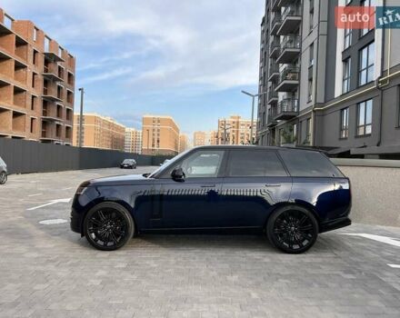 Ленд Ровер Рендж Ровер 2022 у Києві на Automoto.ua Синій Ленд Ровер Рендж Ровер, об'ємом двигуна 3 л та пробігом 44 тис. км за 142000 $, фото 6 на Automoto.ua