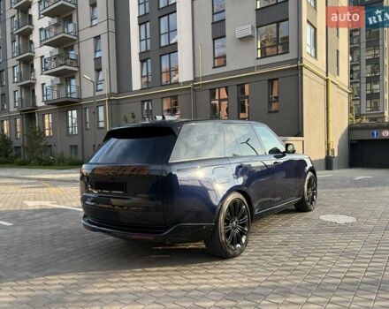 Ленд Ровер Рендж Ровер 2022 у Києві на Automoto.ua Синій Ленд Ровер Рендж Ровер, об'ємом двигуна 3 л та пробігом 44 тис. км за 142000 $, фото 4 на Automoto.ua