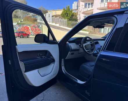 Синий Ленд Ровер Рендж Ровер, объемом двигателя 4.39 л и пробегом 40 тыс. км за 175000 $, фото 14 на Automoto.ua