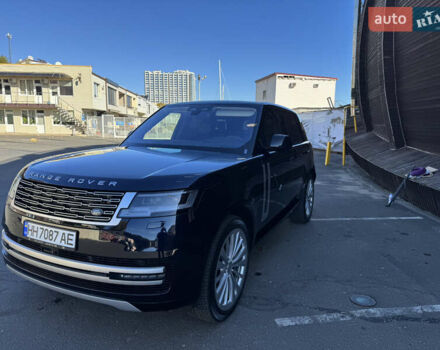 Синий Ленд Ровер Рендж Ровер, объемом двигателя 4.39 л и пробегом 40 тыс. км за 175000 $, фото 5 на Automoto.ua