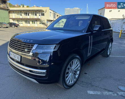 Синий Ленд Ровер Рендж Ровер, объемом двигателя 4.39 л и пробегом 40 тыс. км за 175000 $, фото 3 на Automoto.ua