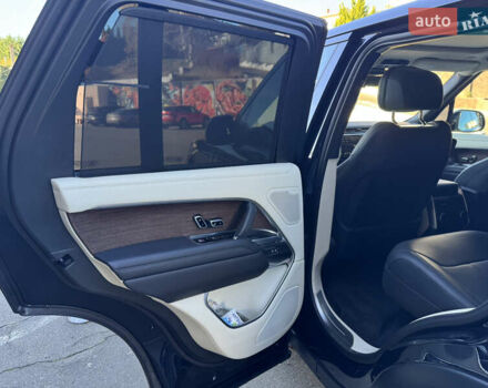 Синий Ленд Ровер Рендж Ровер, объемом двигателя 4.39 л и пробегом 40 тыс. км за 175000 $, фото 11 на Automoto.ua