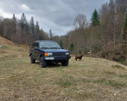 Ленд Ровер Рендж Ровер 1998 в Ивано-Франковске на Automoto.ua Синий Ленд Ровер Рендж Ровер, объемом двигателя 2.5 л и пробегом 330 тыс. км за 9000 $, фото 1 на Automoto.ua