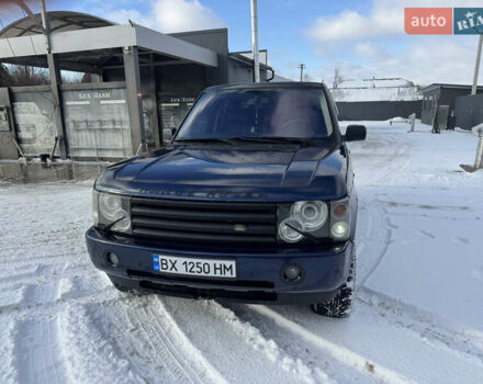 Синий Ленд Ровер Рендж Ровер, объемом двигателя 2.93 л и пробегом 364 тыс. км за 8500 $, фото 1 на Automoto.ua