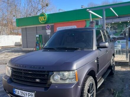 Синий Ленд Ровер Рендж Ровер, объемом двигателя 4.2 л и пробегом 230 тыс. км за 10500 $, фото 1 на Automoto.ua