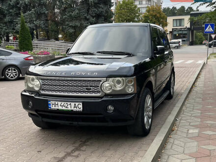 Ленд Ровер Рендж Ровер 2008 в Новояворовск на Automoto.ua Синий Ленд Ровер Рендж Ровер, объемом двигателя 4.39 л и пробегом 301 тыс. км за 12900 $, фото 1 на Automoto.ua