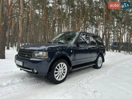 Синий Ленд Ровер Рендж Ровер, объемом двигателя 4.37 л и пробегом 176 тыс. км за 20999 $, фото 1 на Automoto.ua