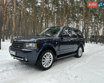 Синий Ленд Ровер Рендж Ровер, объемом двигателя 4.37 л и пробегом 176 тыс. км за 20999 $, фото 1 на Automoto.ua