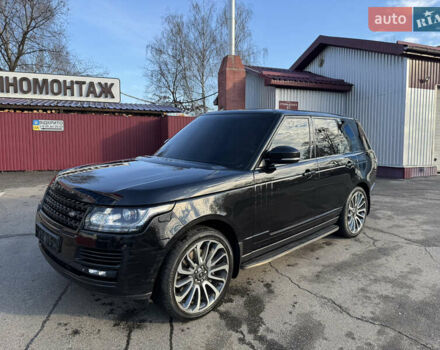 Синий Ленд Ровер Рендж Ровер, объемом двигателя 4.4 л и пробегом 195 тыс. км за 32900 $, фото 1 на Automoto.ua