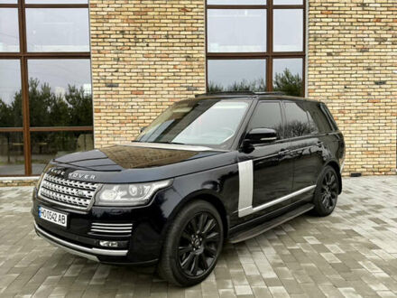 Синий Ленд Ровер Рендж Ровер, объемом двигателя 2.99 л и пробегом 152 тыс. км за 38500 $, фото 1 на Automoto.ua