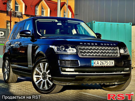 Синій Ленд Ровер Рендж Ровер, об'ємом двигуна 4.4 л та пробігом 240 тис. км за 39999 $, фото 1 на Automoto.ua