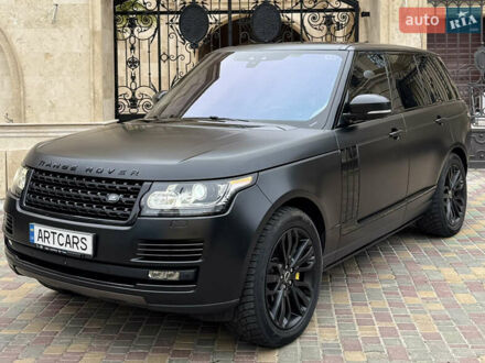 Синий Ленд Ровер Рендж Ровер, объемом двигателя 4.4 л и пробегом 166 тыс. км за 46900 $, фото 1 на Automoto.ua