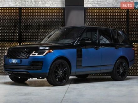 Синий Ленд Ровер Рендж Ровер, объемом двигателя 5 л и пробегом 140 тыс. км за 63000 $, фото 1 на Automoto.ua