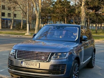 Синий Ленд Ровер Рендж Ровер, объемом двигателя 3 л и пробегом 123 тыс. км за 47900 $, фото 1 на Automoto.ua